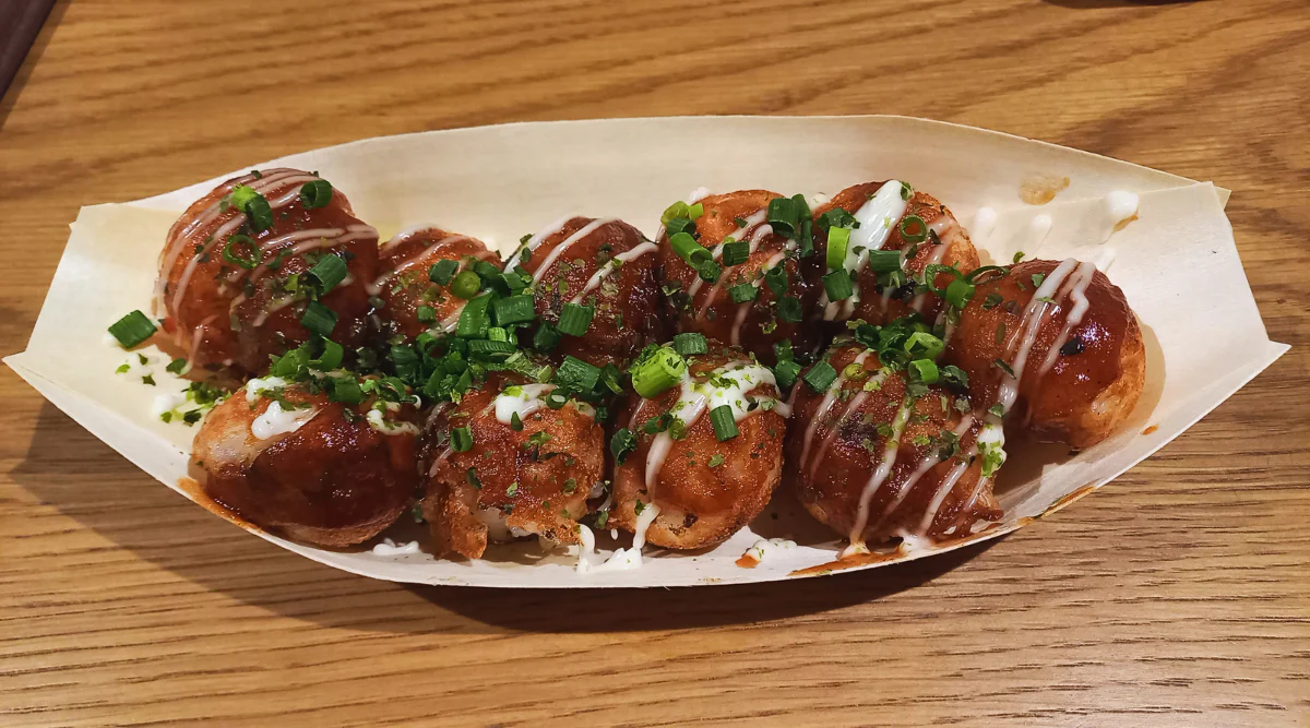 Halal Takoyaki in Osaka